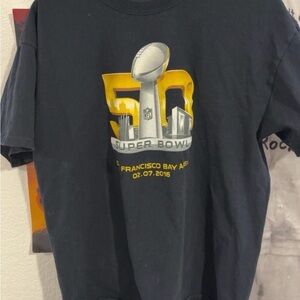 NFL Black Super Bowl 50 Tee